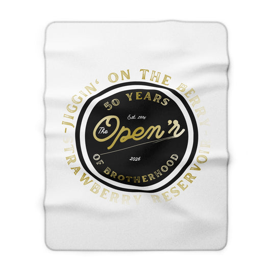 The Open’r 50 Years Anniversary Sherpa Blanket