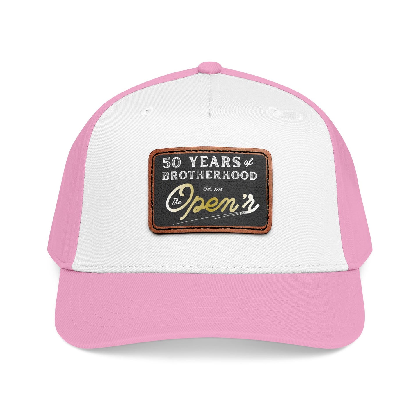 The Open'r 50 Year Anniversary Leather Patch hat