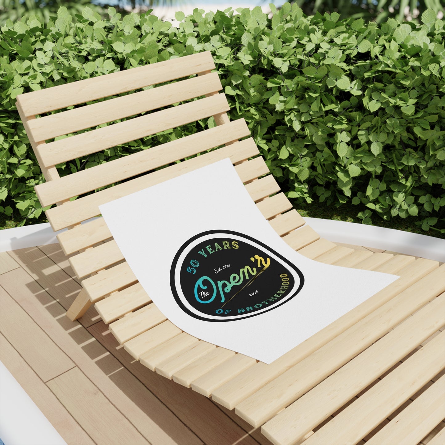 The Open'r 50 Year Anniversary Beach Towel