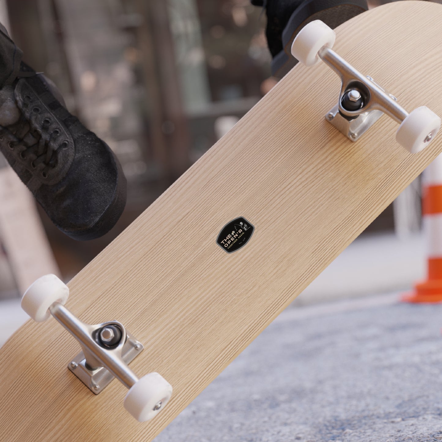 The Open'r Transparent Outdoor Sticker (5 sizes)