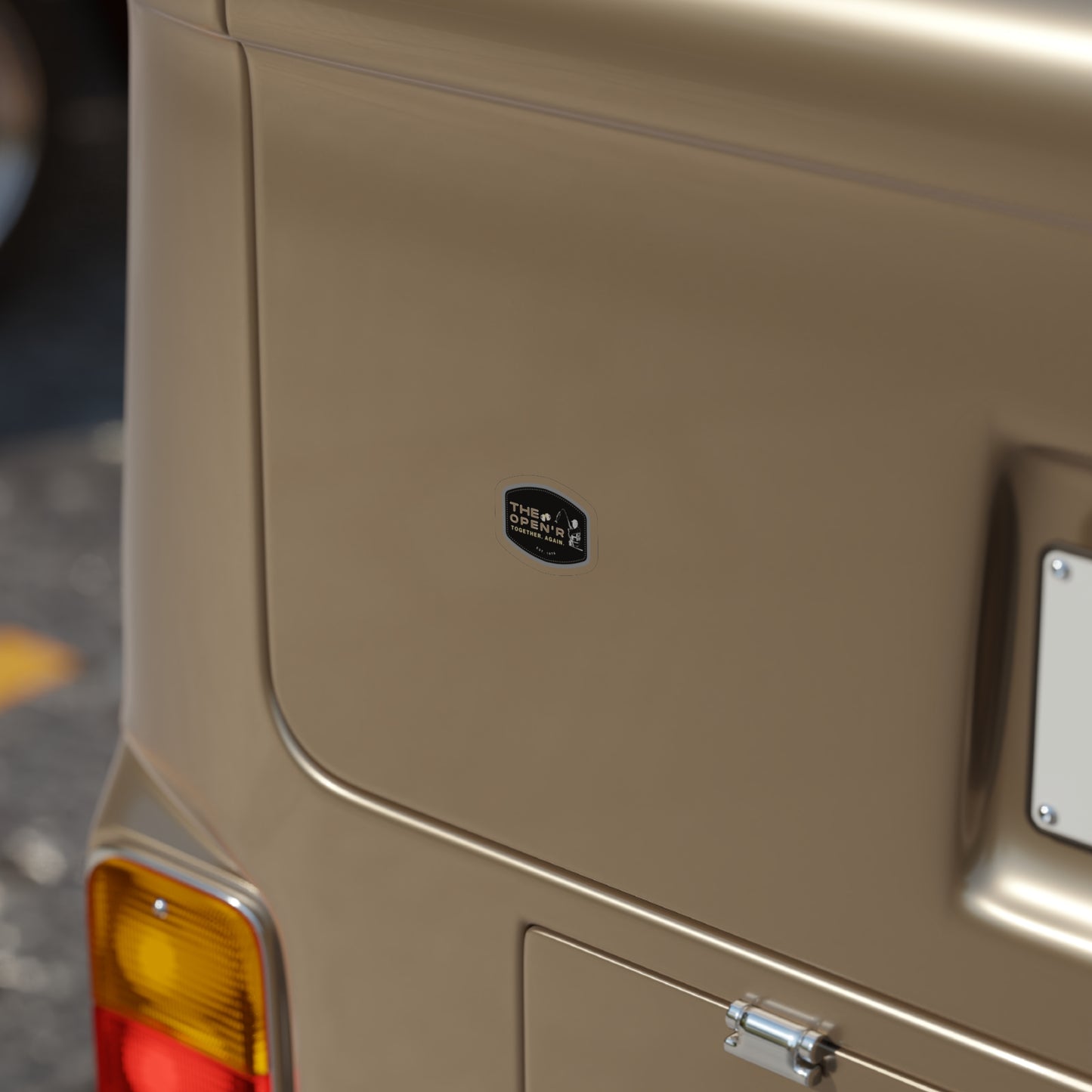 The Open'r Transparent Outdoor Sticker (5 sizes)