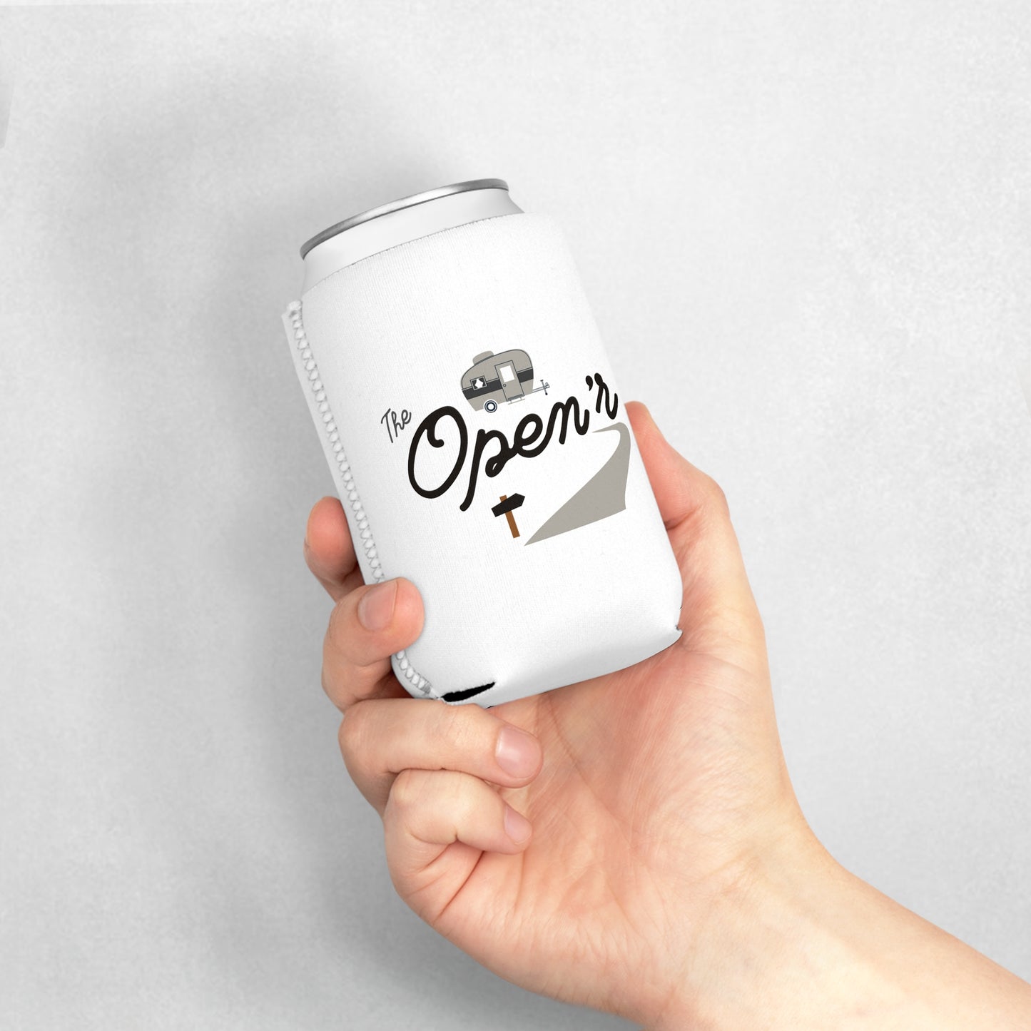 The Opener Beer Can Cooler Sleeve