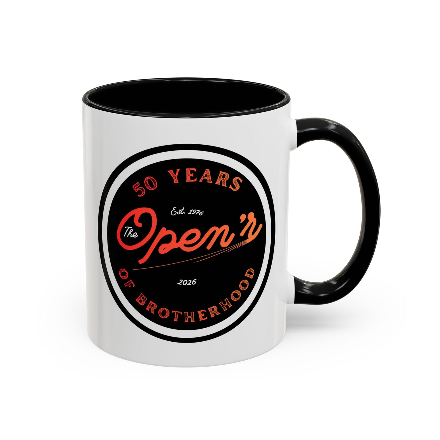 The Open'r 50 Year Anniversary 2-Tone Ceramic Mug