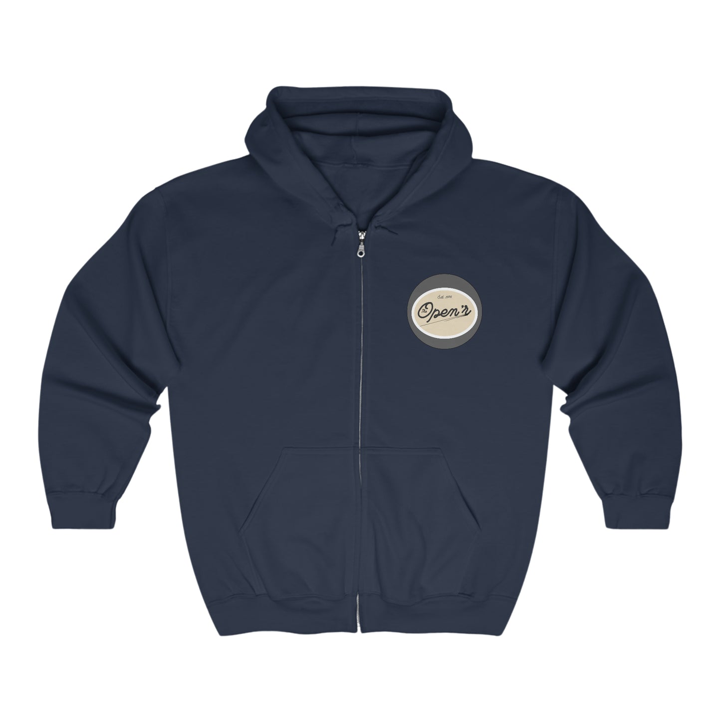 Unisex Heavy Blend Full Zip Open'r Hooded Sweatshirt