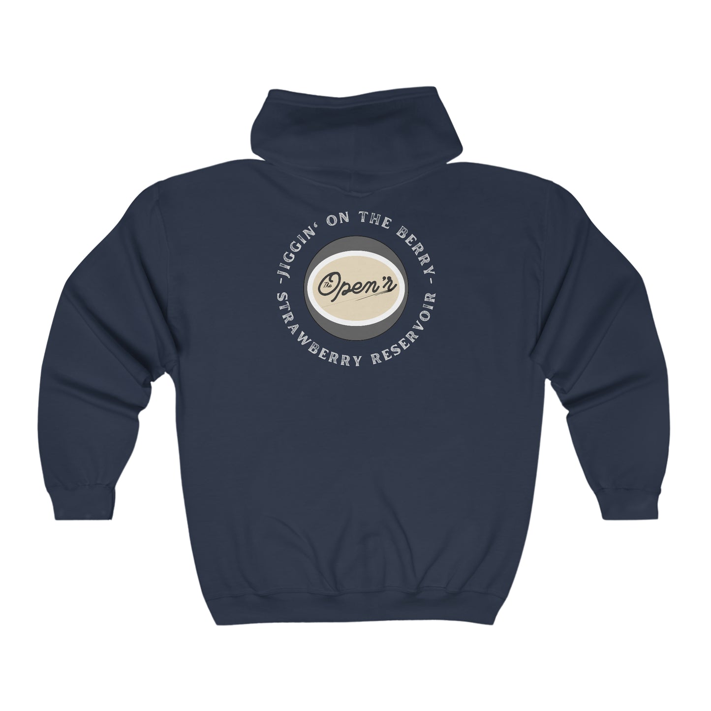 Unisex Heavy Blend Full Zip Open'r Hooded Sweatshirt