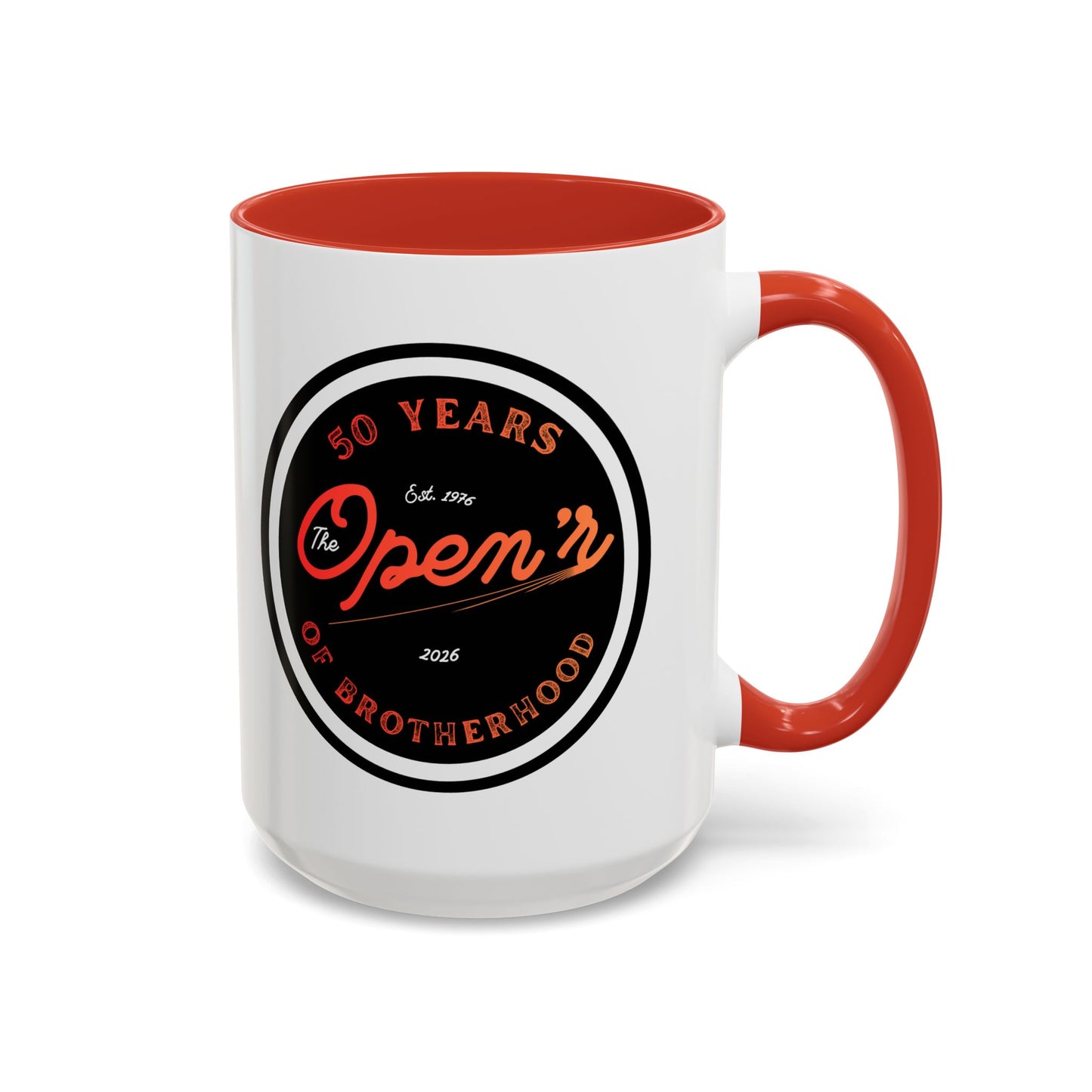 The Open'r 50 Year Anniversary 2-Tone Ceramic Mug