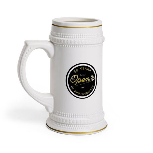 The Open'r 50 Years of Brotherhood Beer Stein Mug