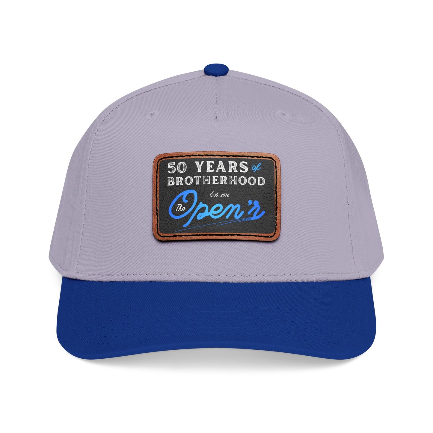 The Open'r 50 Year Anniversary Leather Patch hat