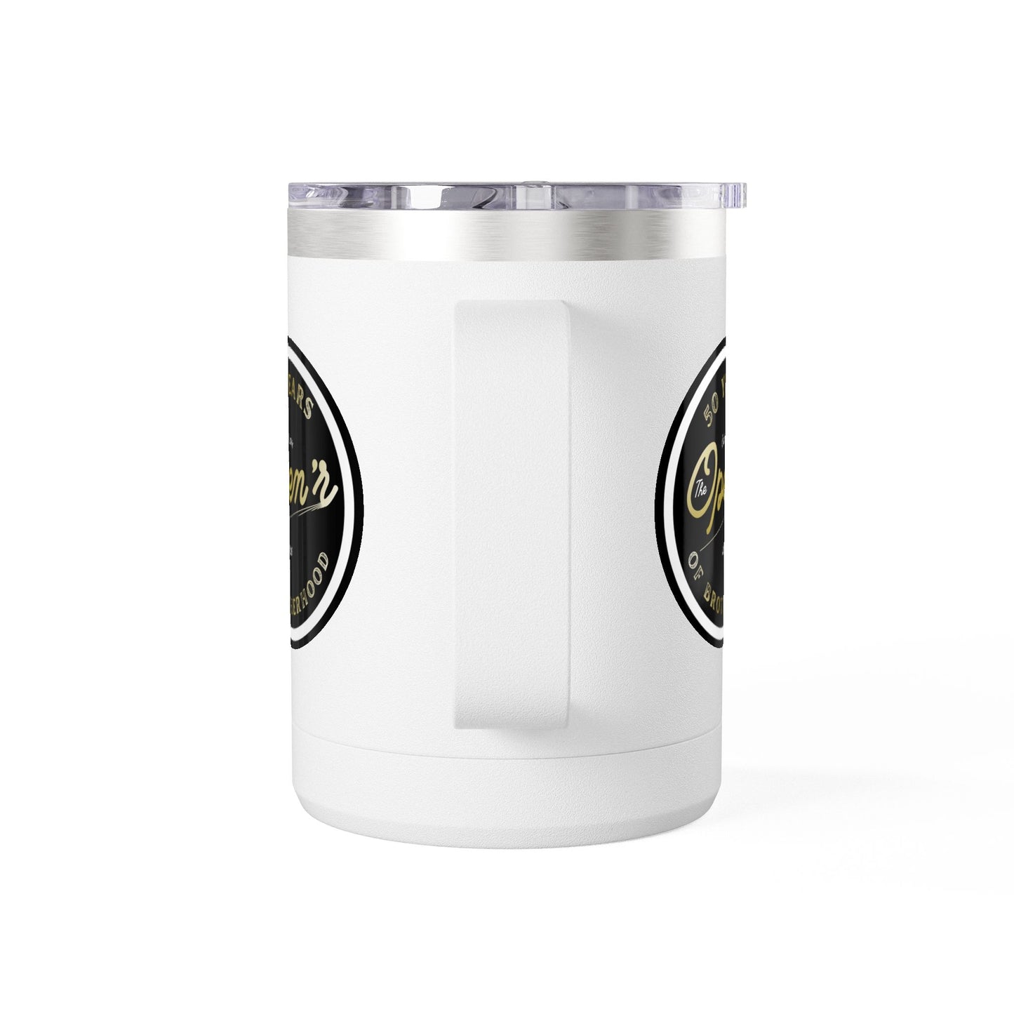 The Open'r 50 Year Anniversary Stainless Steel Tumbler Mug