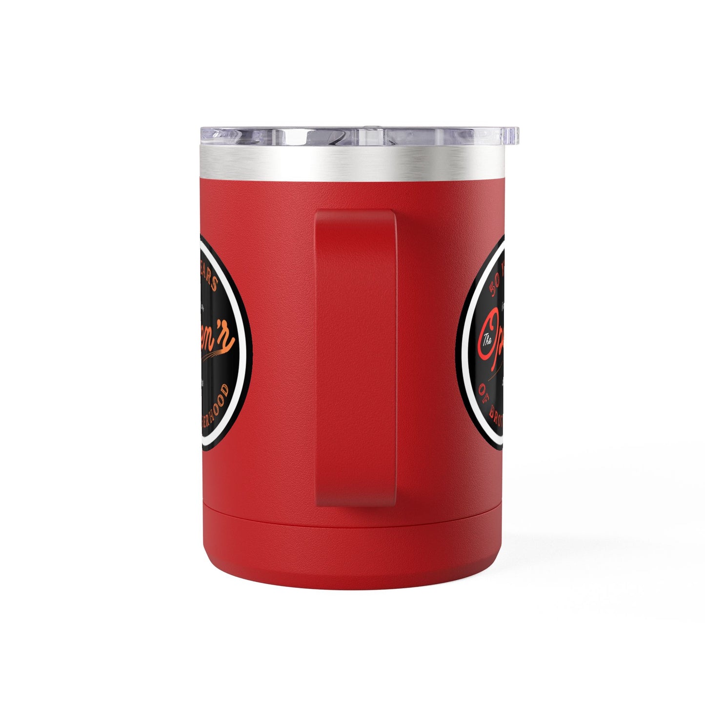 The Open'r 50 Year Anniversary Stainless Steel Tumbler Mug