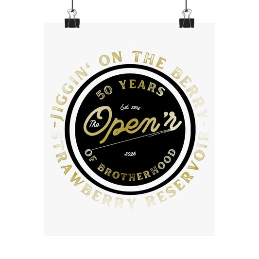 The Open'r 50 Years of Brotherhood 8" x 10" Poster