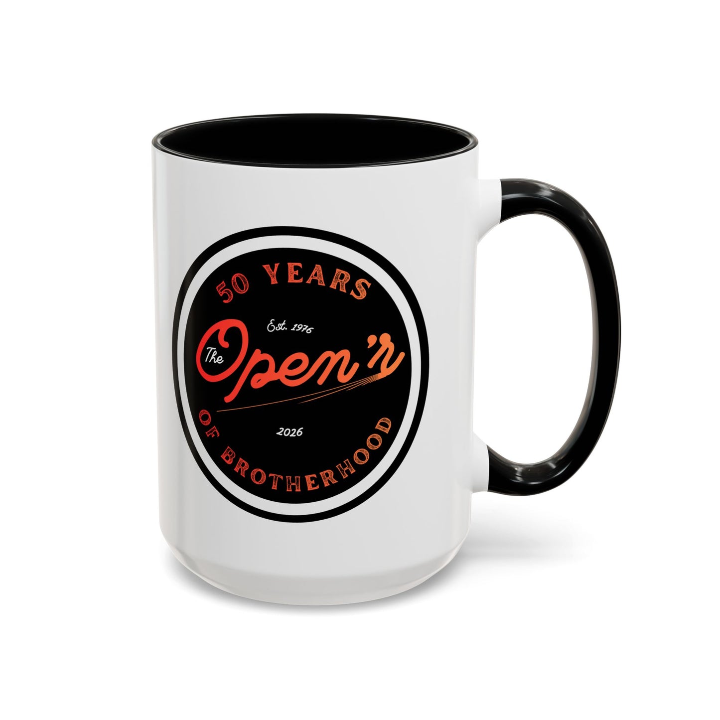 The Open'r 50 Year Anniversary 2-Tone Ceramic Mug