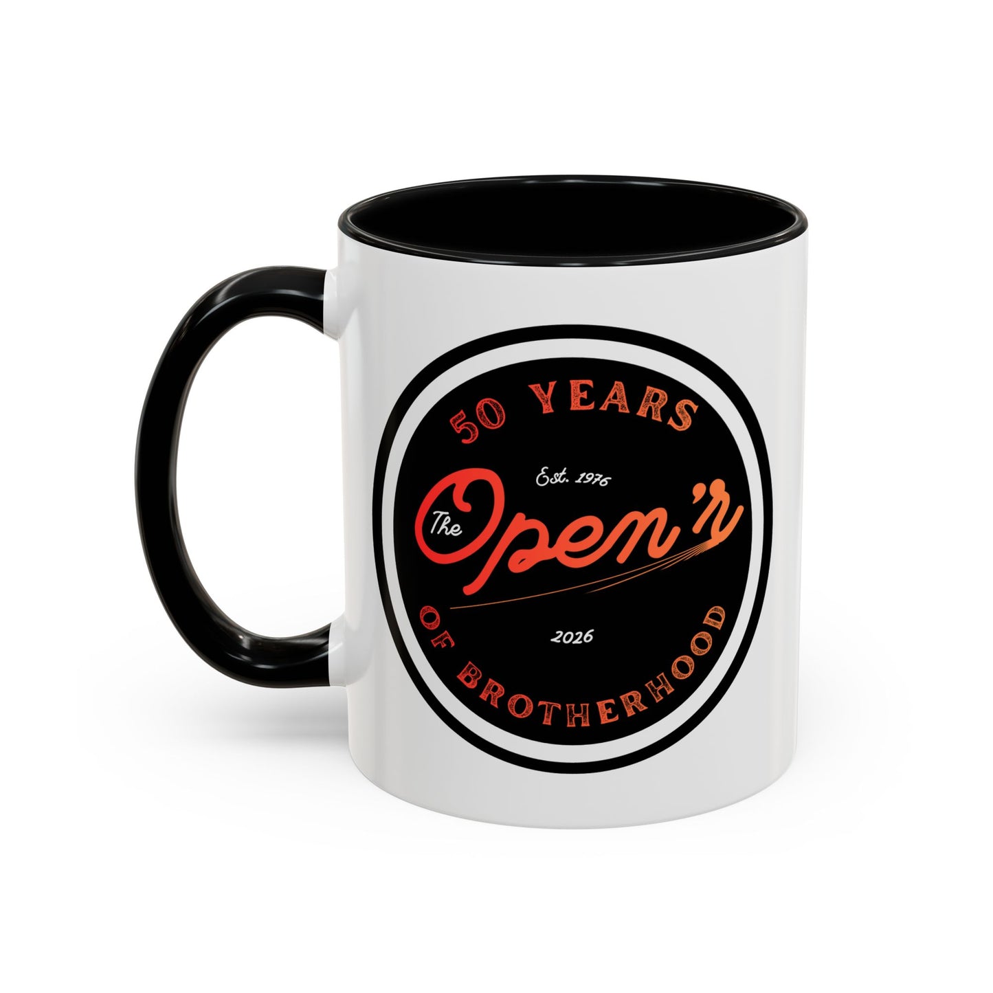 The Open'r 50 Year Anniversary 2-Tone Ceramic Mug