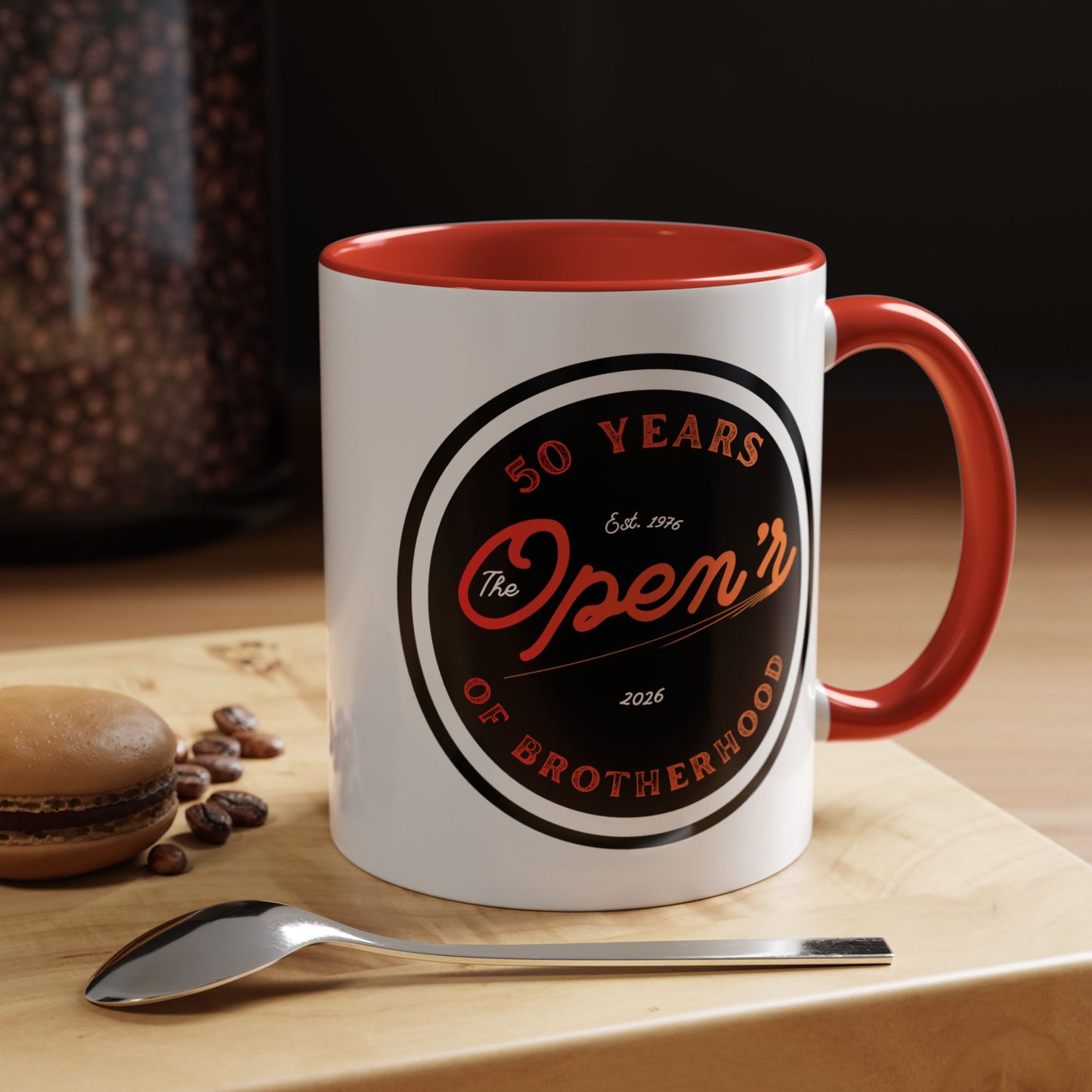 The Open'r 50 Year Anniversary 2-Tone Ceramic Mug