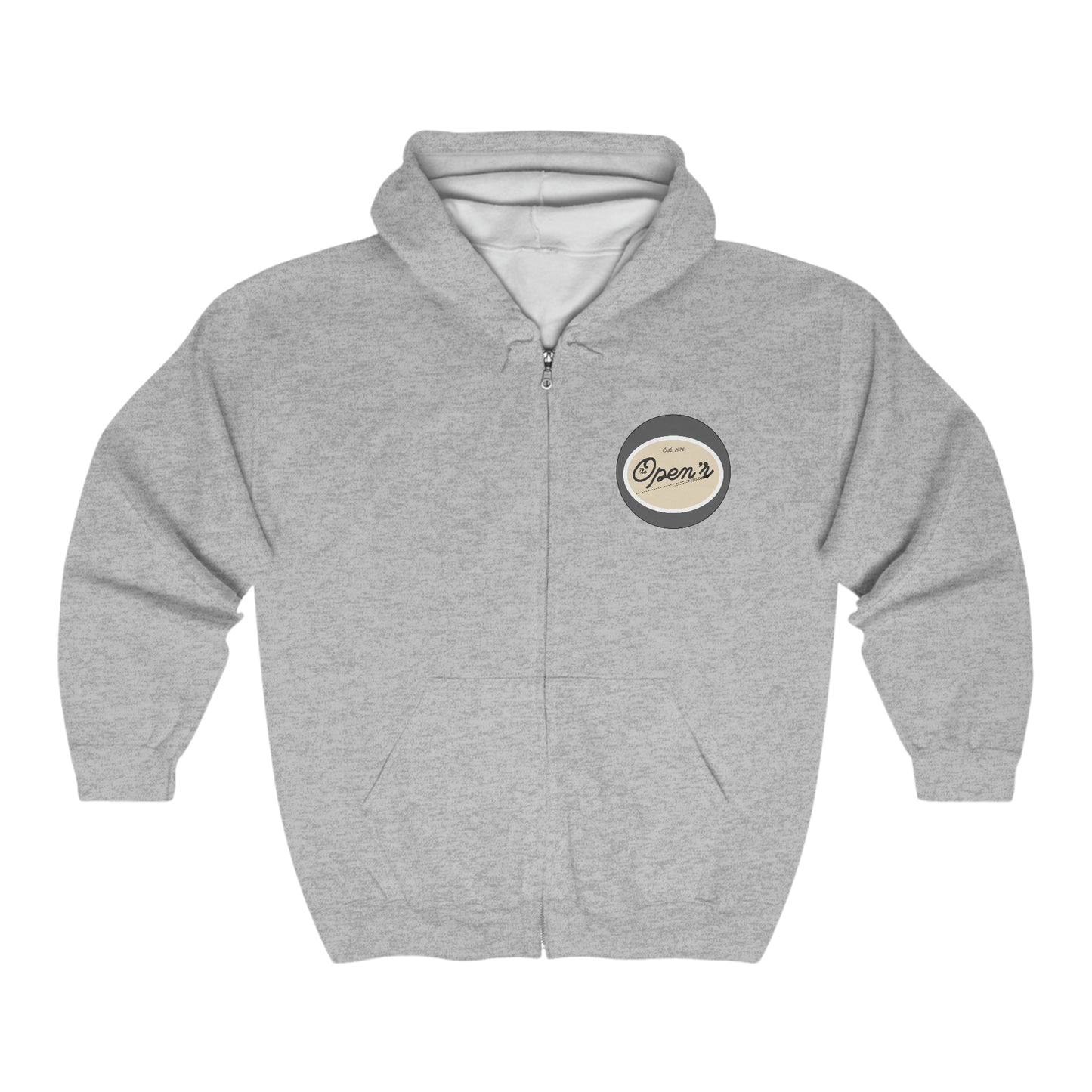 Unisex Heavy Blend Full Zip Open'r Hooded Sweatshirt