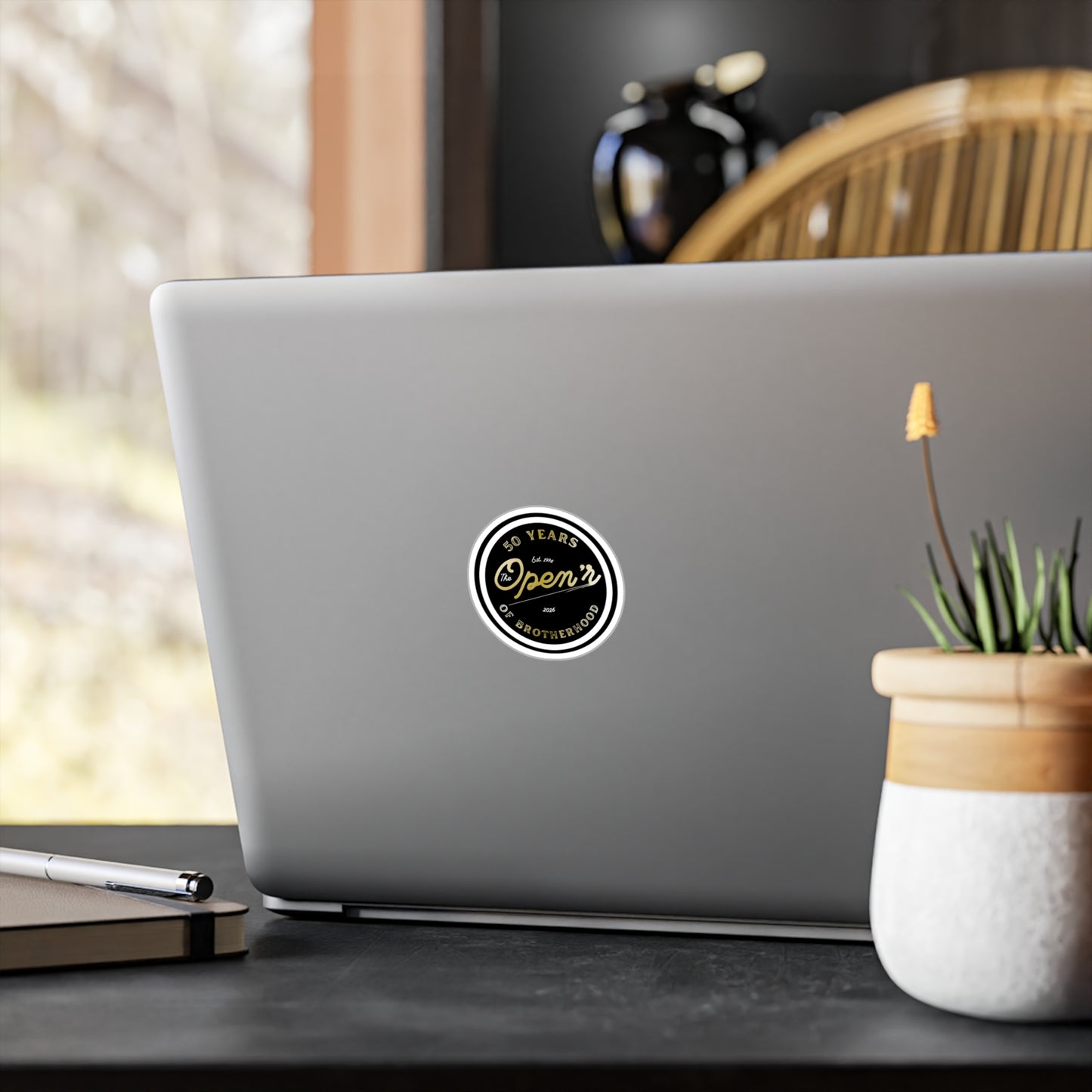 The Open'r 50 Year Anniversary Vinyl Decal Sticker