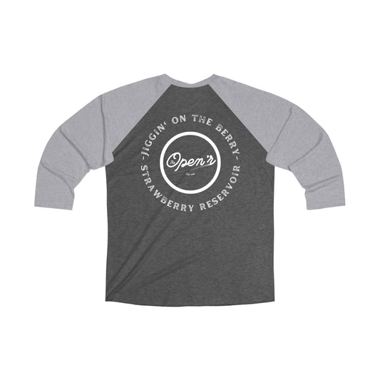 The Open'r Jiggin' On The Berry Unisex Tri-Blend Raglan Tee