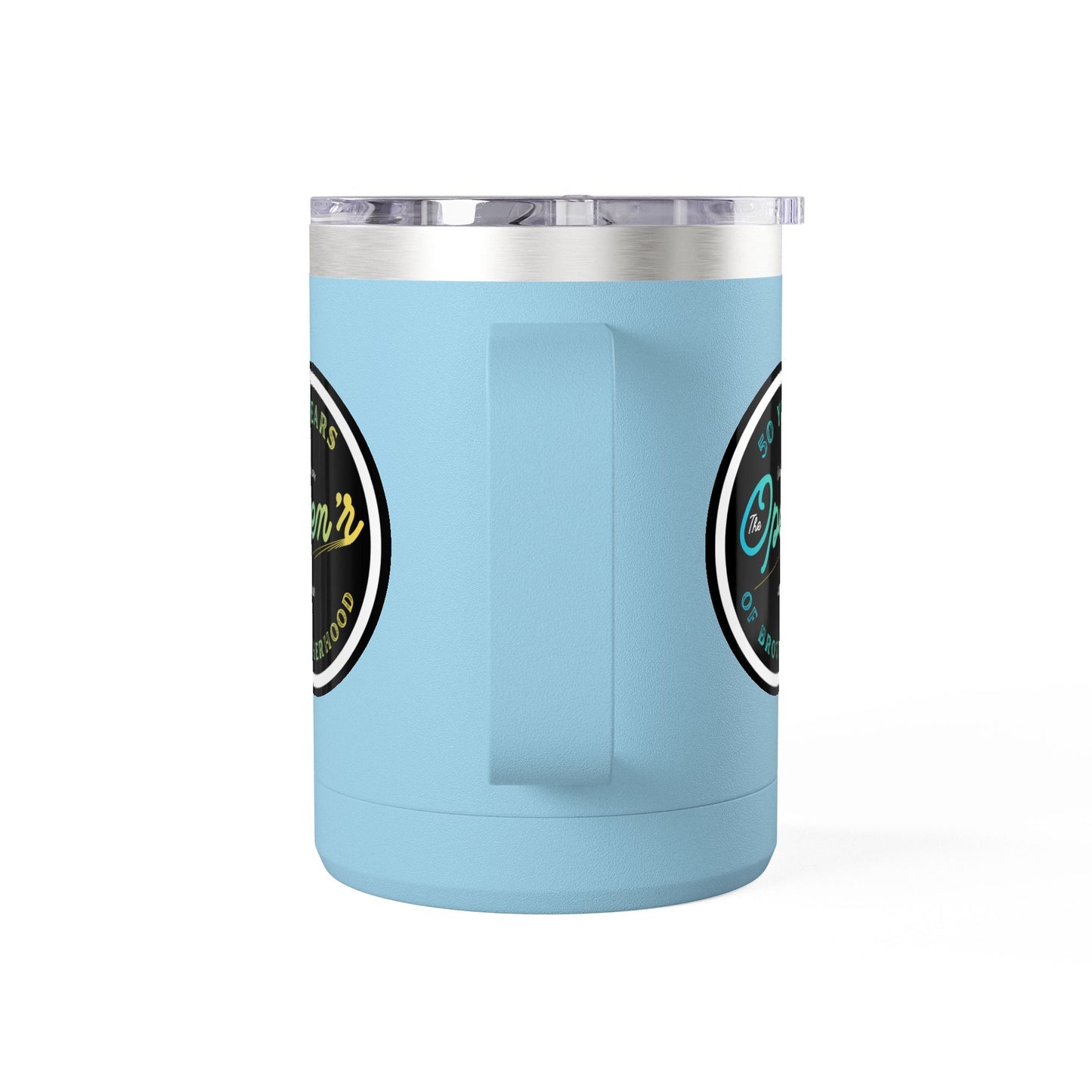 The Open'r 50 Year Anniversary Stainless Steel Tumbler Mug