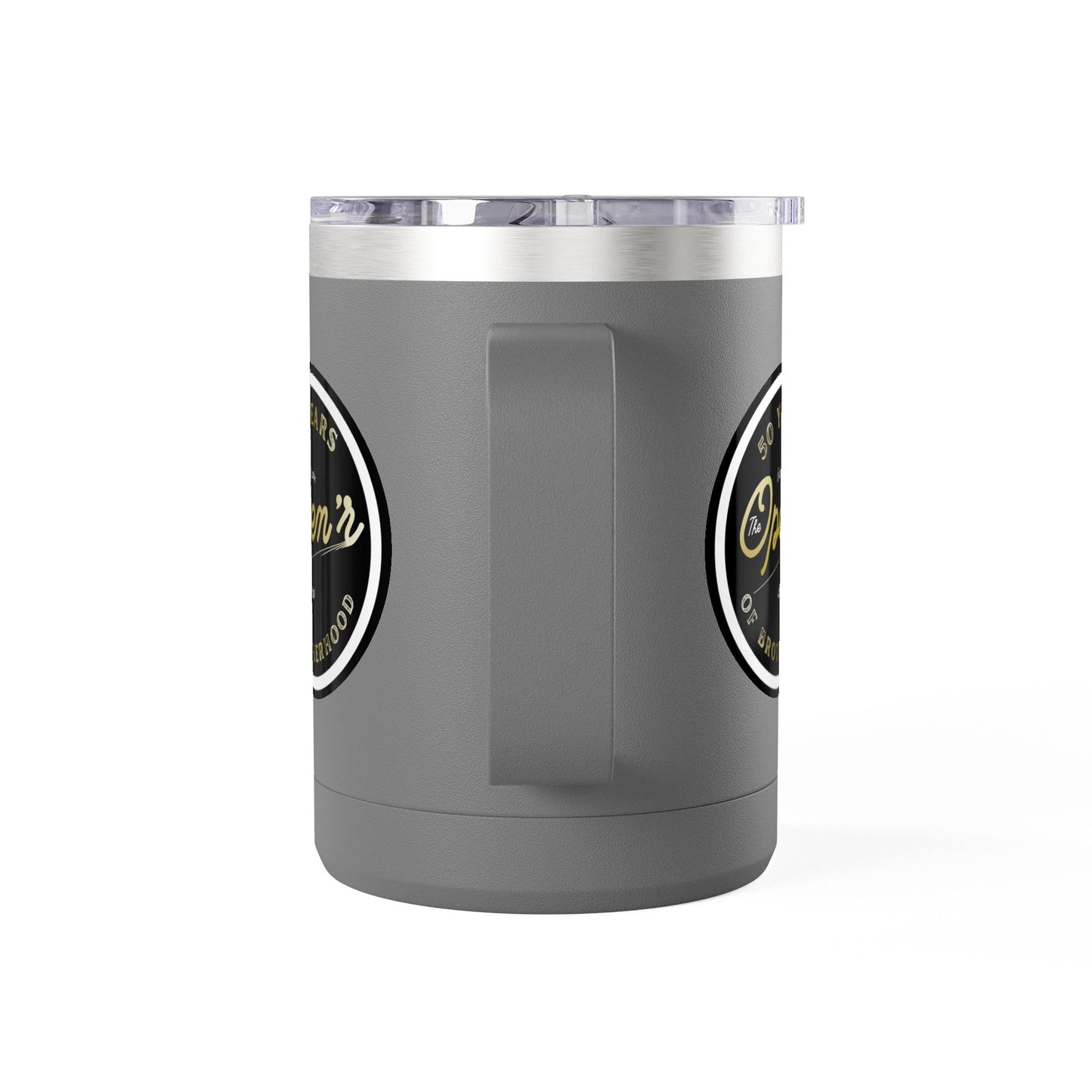 The Open'r 50 Year Anniversary Stainless Steel Tumbler Mug