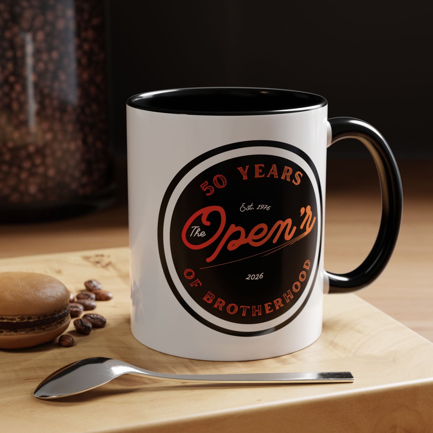 The Open'r 50 Year Anniversary 2-Tone Ceramic Mug