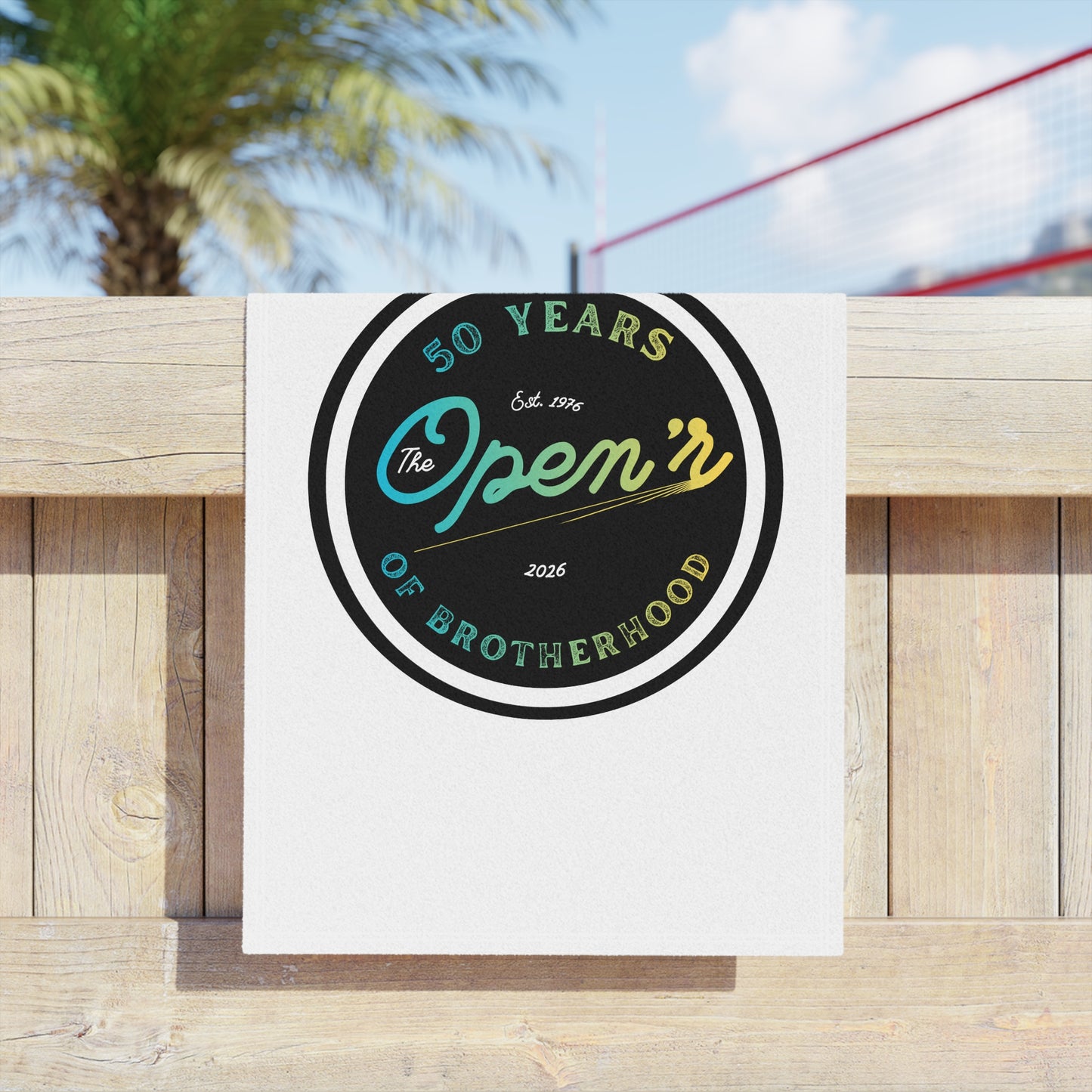 The Open'r 50 Year Anniversary Beach Towel